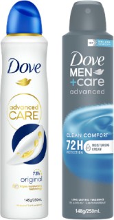 Dove+Advanced+72hr+Aerosol+250ml