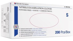 Henry+Schein+White+Nitrile+Glove+PF