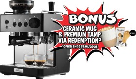 Sunbeam-65-Origins-Classic-Espresso-Machine-Black on sale