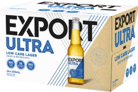 Export-Ultra-Low-Carb-24-x-330mL-Bottles on sale