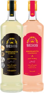 Besos+Margarita+Clasica+or+Habanero+Ready+to+Serve+Cocktail+700mL