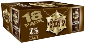 Cody%26rsquo%3Bs+%26amp%3B+Cola+7%25+18+x+250mL+Cans