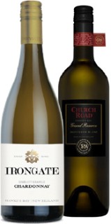 Church-Road-Grand-Reserve-Range-Babich-Irongate-Chardonnay-or-Cabernet-Merlot-750mL on sale