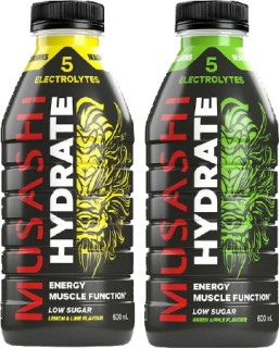 Musashi-Hydrate-600ml on sale