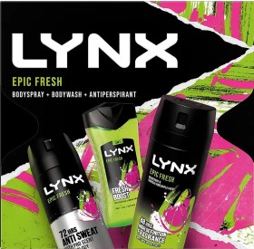 Lynx-Epic-Fresh-Trio-Gift-Set-3pk on sale
