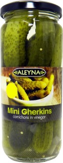 Aleyna-Mini-Gherkins-500g on sale