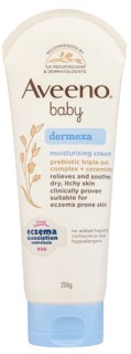 Up-to-50-off-EDLP-Aveeno-Baby-Dermexa-Fragrance-Free-Moisturising-Cream-206g on sale