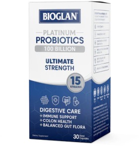 Bioglan+Platinum+Probiotics+100+Billion+30+Capsules
