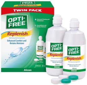 Opti-Free+Replenish+Twin+Pack+2+X+300ml