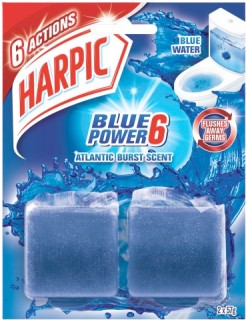 Harpic+Foaming+Blue+Block+Twin+114g