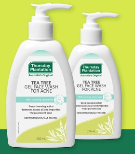 Thursday+Plantation+Tea+Tree+Gel+Face+Wash+for+Acne+236ml