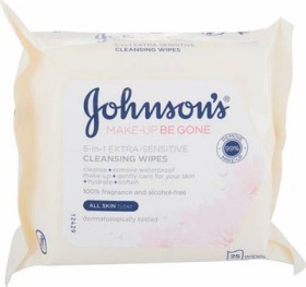 Johnsons+Make-Up+Be+Gone+Wipes+Extra+Sensitive+25pk