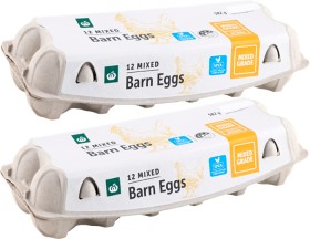 Woolworths+Barn+Eggs+Mixed+Grade+12+Pack