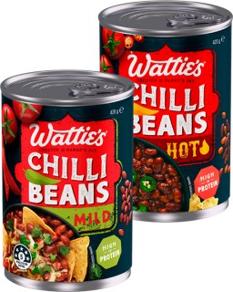 Wattie%26rsquo%3Bs+Chilli+Beans+420g