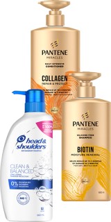 Pantene+600%2F650ml%2C+Head+%26amp%3B+Shoulders+550%2F600ml+Shampoo+or+Conditioner