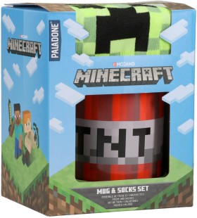 Minecraft+Mug+%26amp%3B+Sock+Set