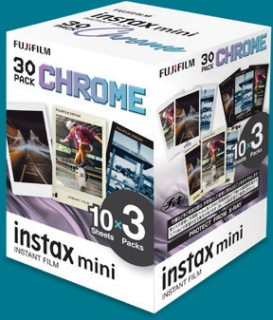 Fujifilm+Instax+mini+Film+Chrome+%2830+Pack%29