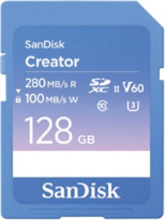 SanDisk-Creator-SDXC-UHS-II-Card-128GB on sale