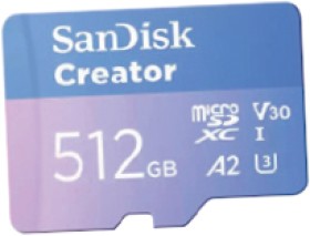 SanDisk+Creator+Micro+SDXC+UHS-I+Card+-+512GB