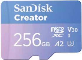 SanDisk-Creator-Micro-SDXC-UHS-I-Card-256GB on sale