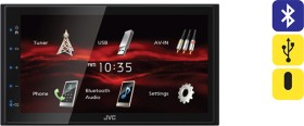 JVC+Double+DIN+Touchscreen+Head+Unit