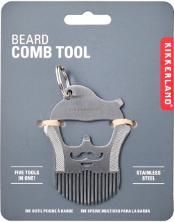 Kikkerland+Beard+Comb+Tool