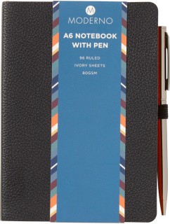 Moderno+A6+Notebook+with+Pen