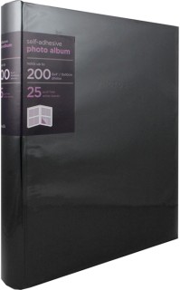 WHSmith+Large+Black+Self-Adhesive+Photo+Album