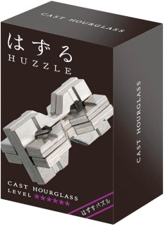 Huzzle-Puzzle-Cast-Hourglass-Puzzle on sale