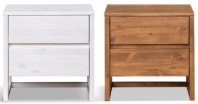 Pioneer+2+Drawer+Bedside