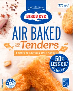 NEW-Birds-Eye-Air-Baked-Tenders-Southern-Style-375g on sale
