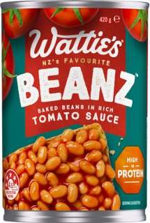 Watties-Baked-Beanz-or-Spaghetti-420g on sale