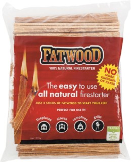 Fatwood+1.81kg+Natural+Firestarter