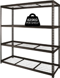 Pinnacle+4+Tier+Heavy+Duty+Shelving+Unit