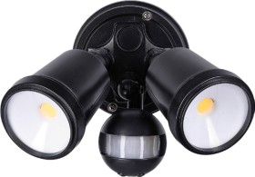 Brilliant+20W+%26lsquo%3BRaptor+III%26rsquo%3B+Twin+Security+LED+Light+With+Sensor