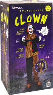 Lytworx+1.7m+Animatronic+Clown