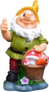 Tuscan-Path-27cm-Forest-Dwarf-Garden-Statue on sale