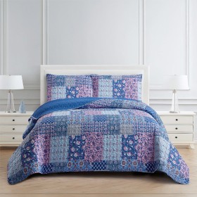 Solace+Opal+Patchwork+Coverlet+Set
