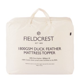 Fieldcrest-1800gsm-Duck-Feather-Mattress-Topper on sale