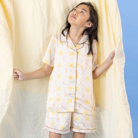bbb-Sleep-Kids-Sun-Moon-Satin-Pj-Set on sale