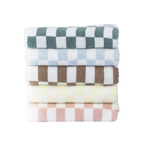 Victoria+Check+Bath+Towel