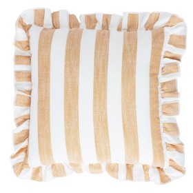 Giselle-Ruffle-Natural-Cushion on sale