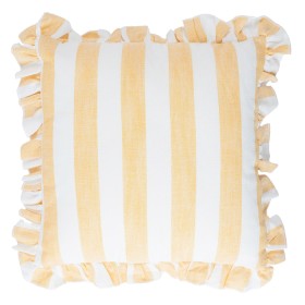 Giselle-Ruffle-Cushion-Lemon on sale