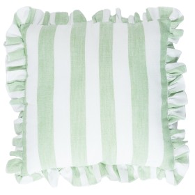 Giselle-Ruffle-Cushion-Sage on sale