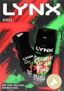 Lynx-Africa-Body-Spray-Body-Wash-Set on sale