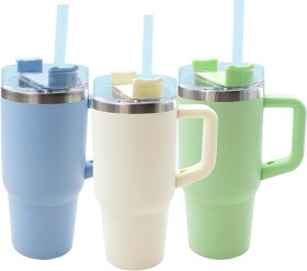 Tumbler-with-Lid-Straw-400ml on sale