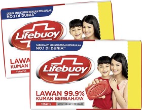 Lifebuoy+Soap+Bars+100g+4+Pack