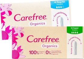Carefree+Organics+Tampons+16+Pack