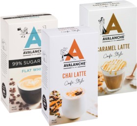 Avalanche+Chai+Latte%2C+Sugar+Free+Hot+Chocolate+or+Coffee+Sachets+10+Pack