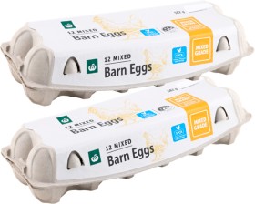 Woolworths+Barn+Eggs+Mixed+Grade+12+Pack